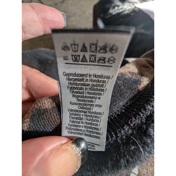 Acid Wash Tie Dye Skeleton"Rock N Roll" Hands Sweatshirt By Gildan Sz Small - Picture 9 of 9